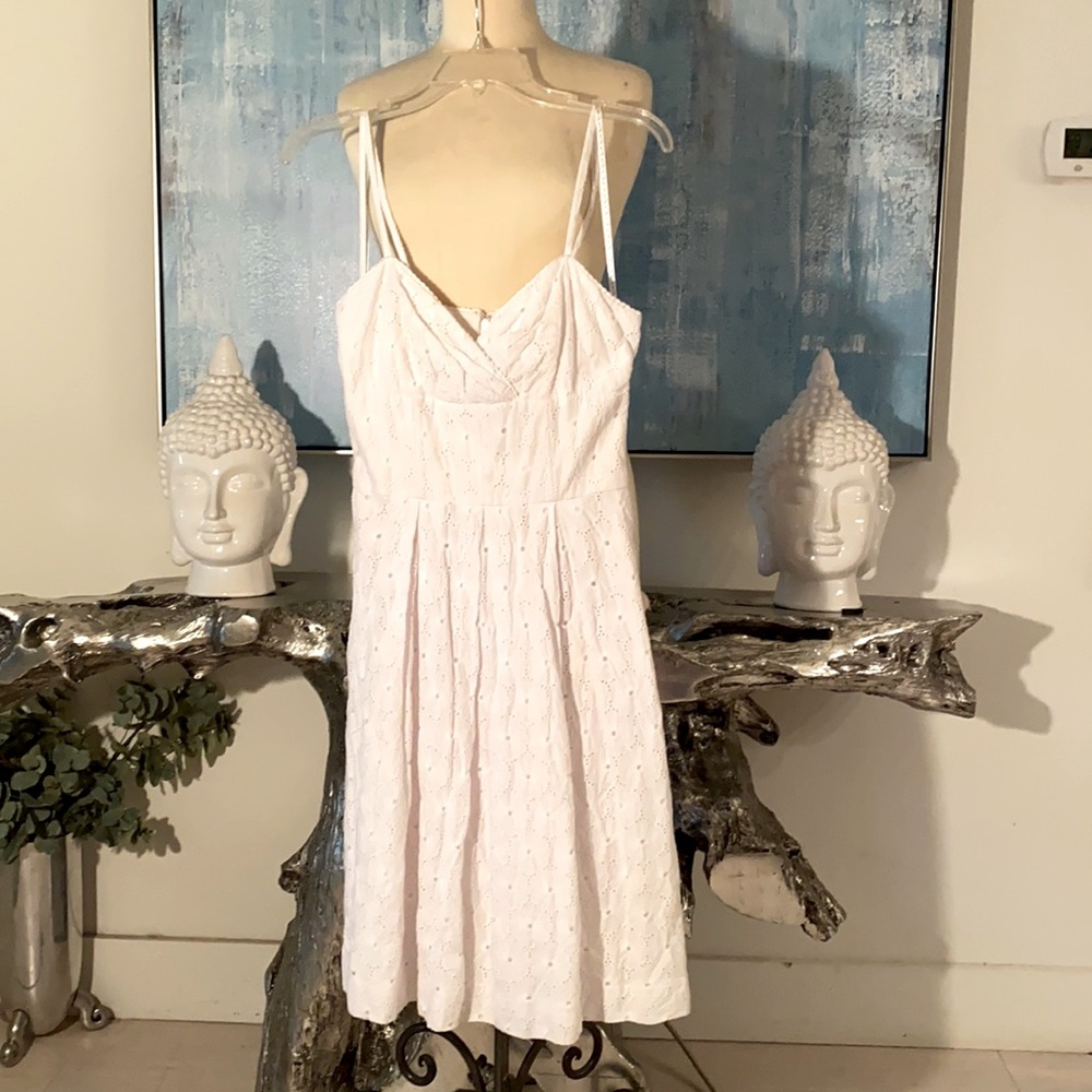 Lilly Pulitzer white eyelet scrappy sundress